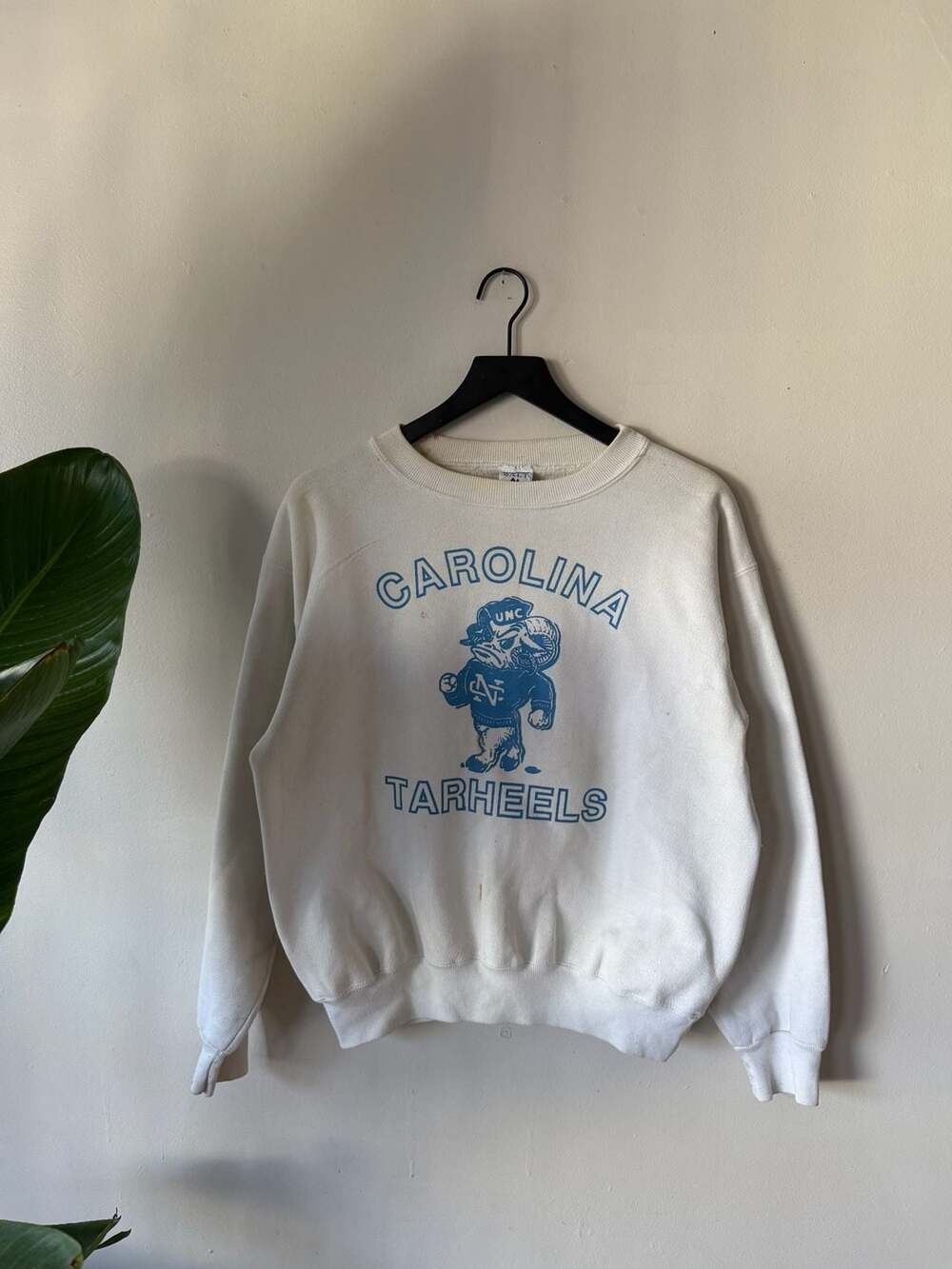 Galt Sand UNC Tar Heels Sweatshirt Size M White Vintage